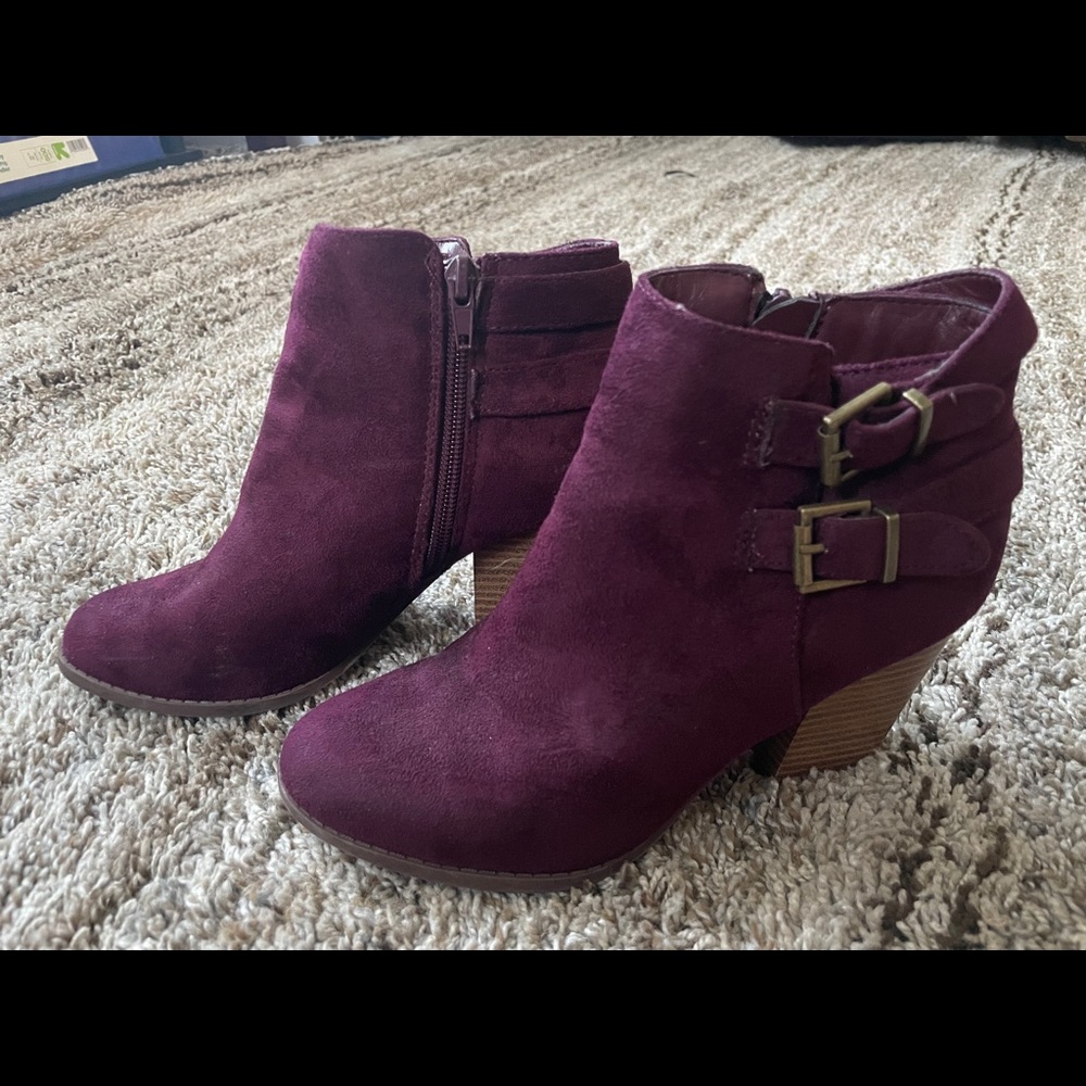 Maroon Booties - Picture 4 of 4